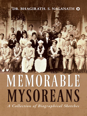 cover image of Memorable Mysoreans